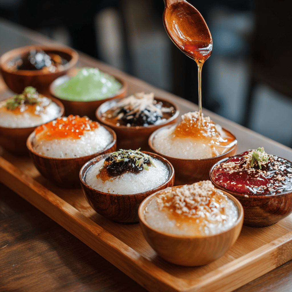 Korean dessert Richmond café with colorful shaved ice