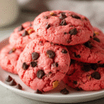 strawberry cake chocolate chip cookies fresh batch