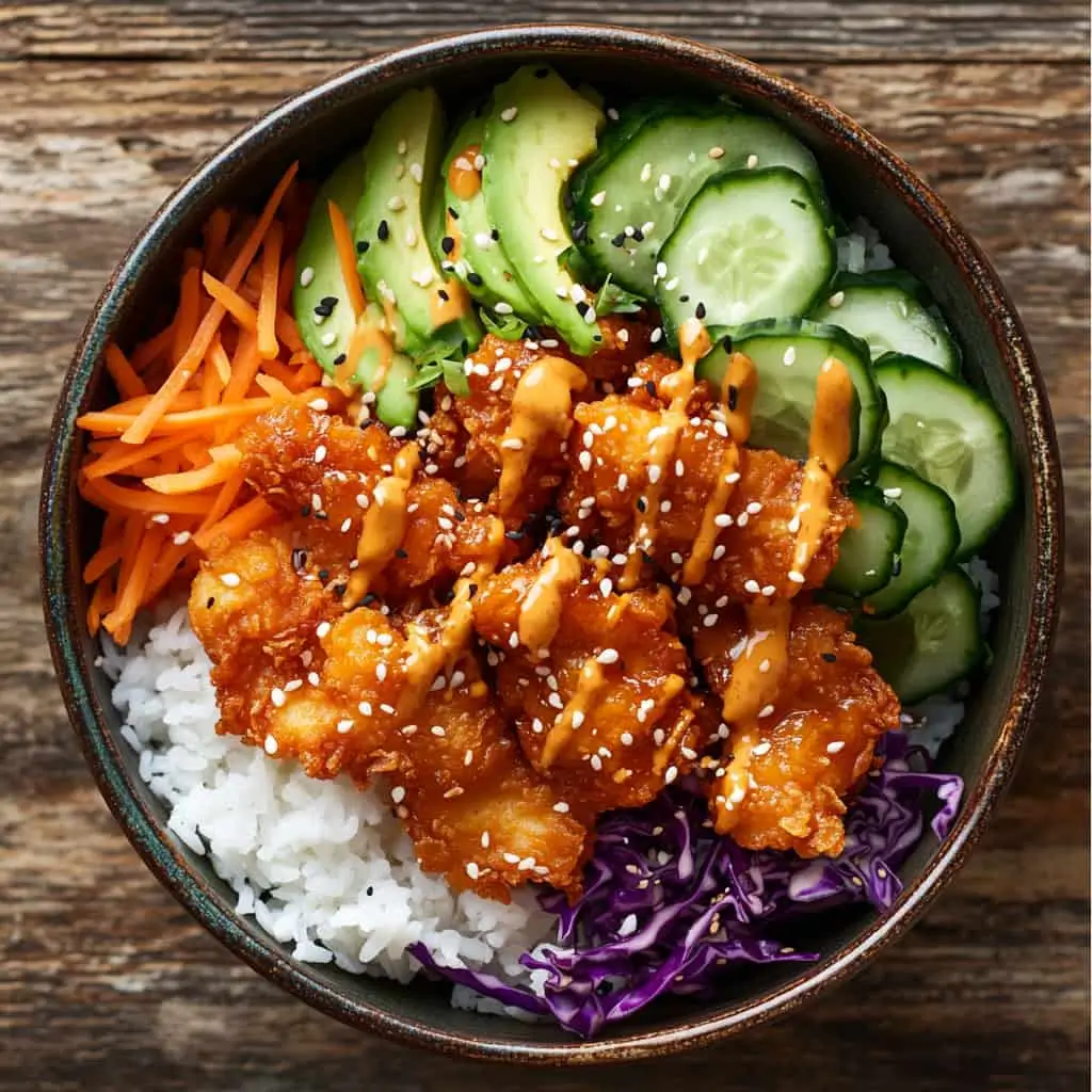 bang bang chicken bowls recipes