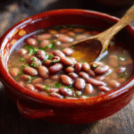 Final pressure cook pinto beans recipe card image